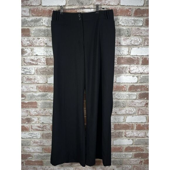 Lane Bryant Pants - Lane Bryant Women's #1026‎ Career Formal Adjustable Waist Black Pants 6